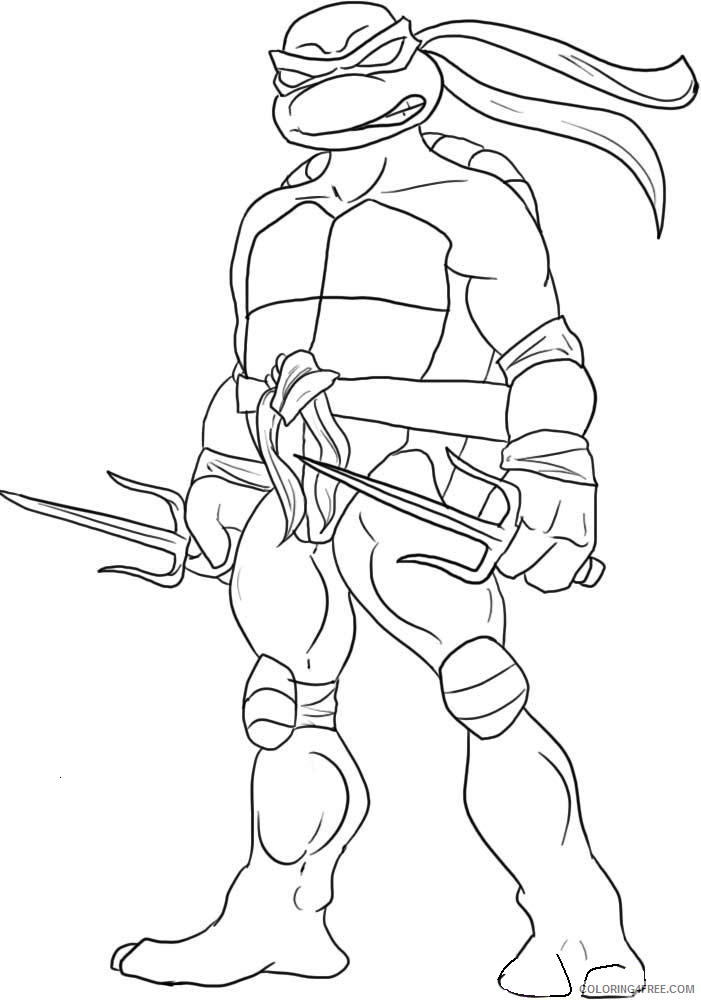 1000 Coloring Pages Printable Sheets Ninja Turtles Page – 2021 09 154 Coloring4free