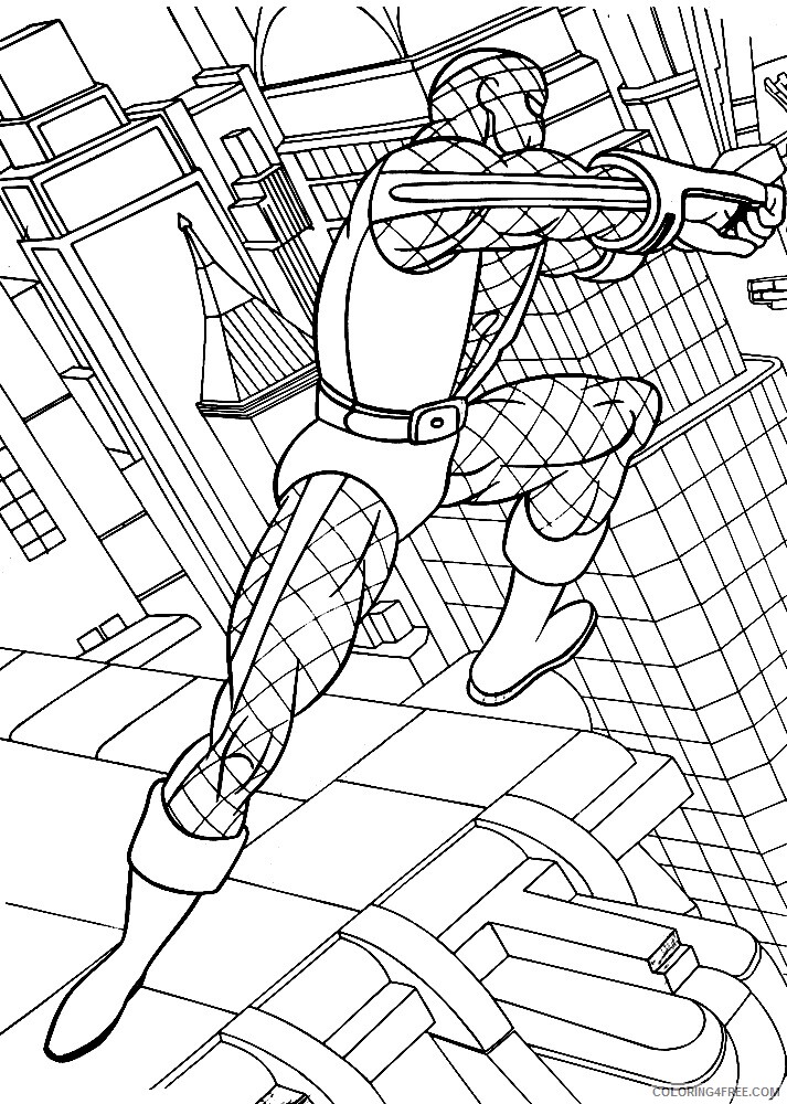 1000 Coloring Pages Printable Sheets Spiderman print kids 2021 09 158 Coloring4free