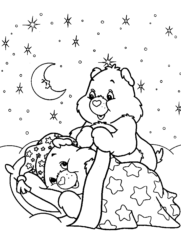 1000 Free Coloring Pages Printable Sheets Care bears 7 2021 09 163 Coloring4free