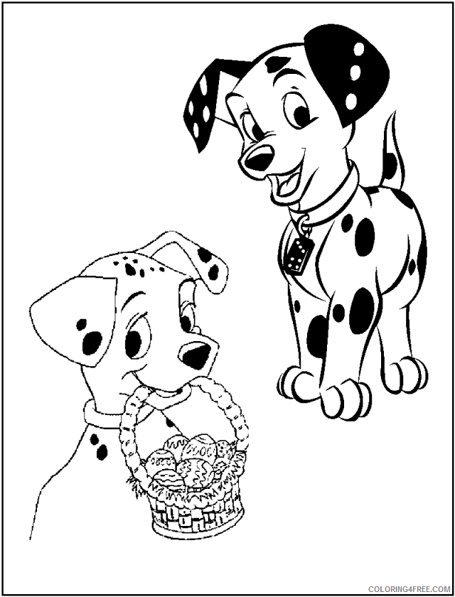 101 Dalmatians Coloring Book Printable Sheets 101 Dalmations 101 2021 09 233 Coloring4free
