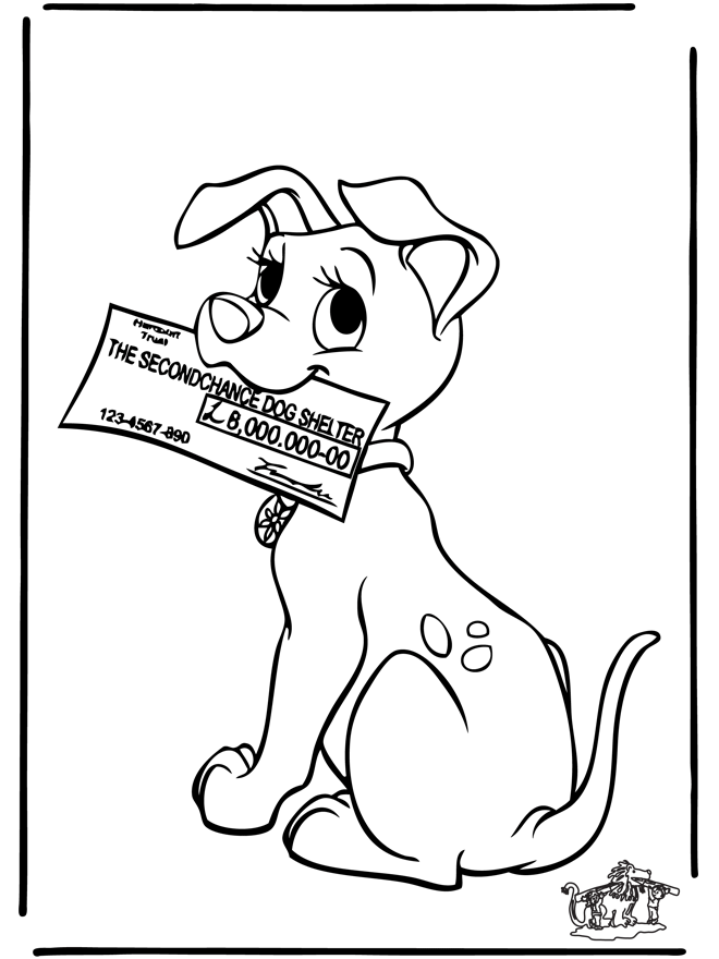 101 Dalmatians Coloring Pages Printable Sheets 102 Dalmatians 1 101 Dalmatians 2021 09 242 Coloring4free