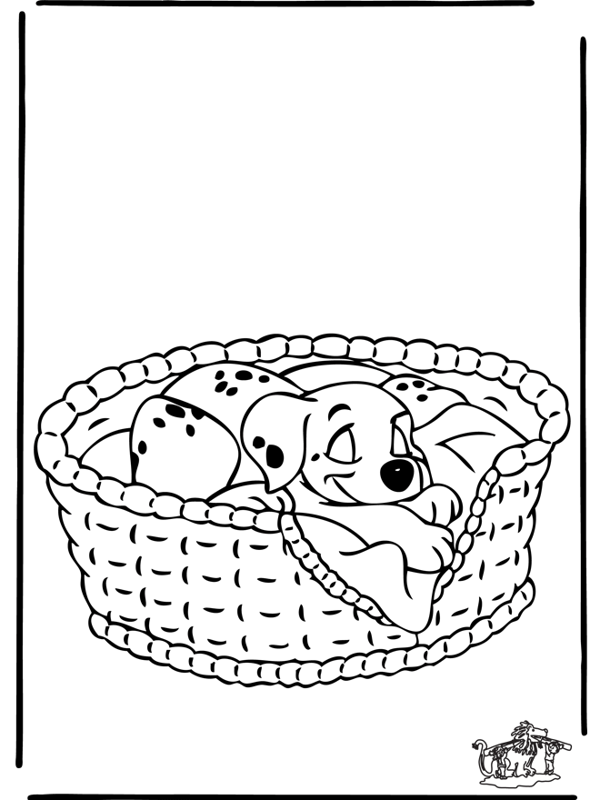 101 Dalmatians Lucky Printable Sheets 101 Dalmatians 8 Cake Ideas 2021 09 259 Coloring4free