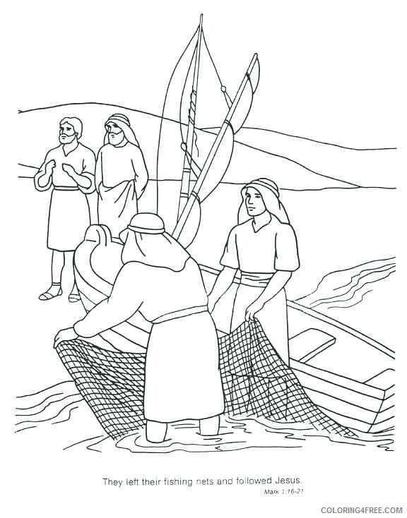 12 Apostles of Jesus Coloring Pages Printable Sheets Jesus And The 12 2021 09 339 Coloring4free