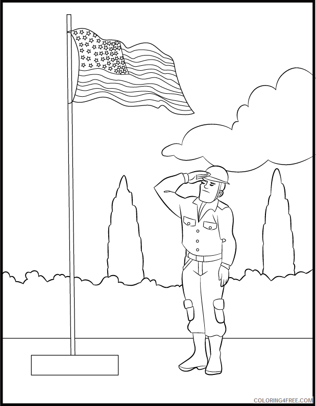 13 Colonies Flag Coloring Page Printable Sheets Memorial Day Flag Pages 2021 09 361 Coloring4free
