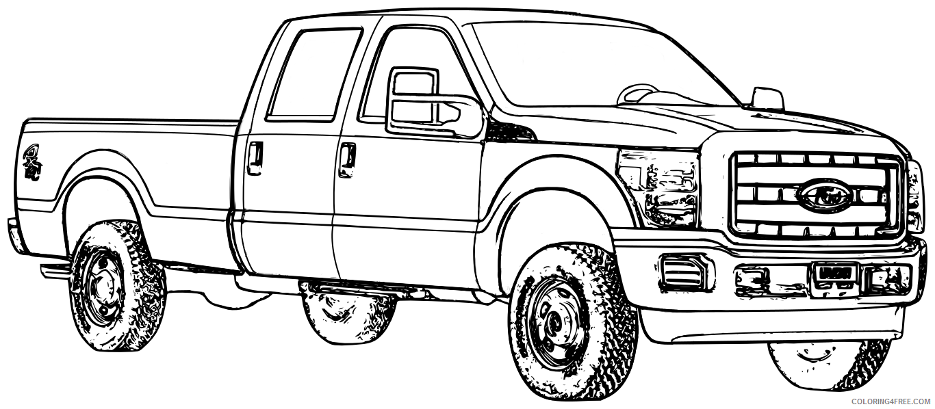 1500 Truck Coloring Pages Printable Sheets Of Cars And 2021 09 375 Coloring4free