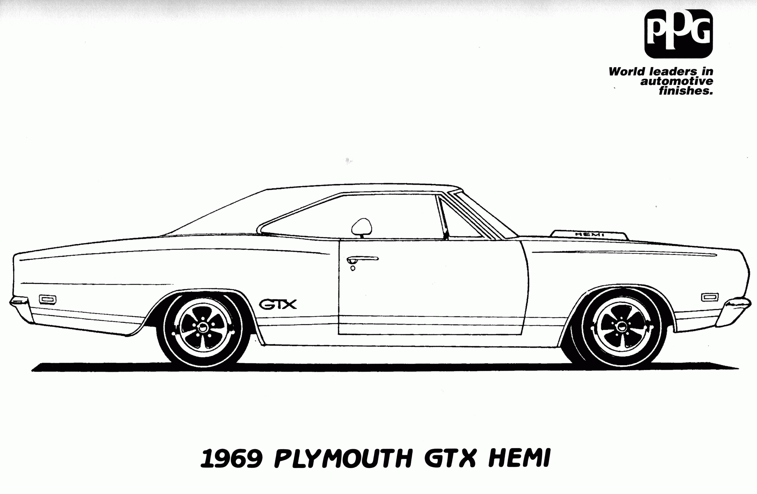 1969 Dodge Charger Car Coloring Pages Printable Sheets 12 Pics of 1969 Dodge 2021 09 Coloring4free