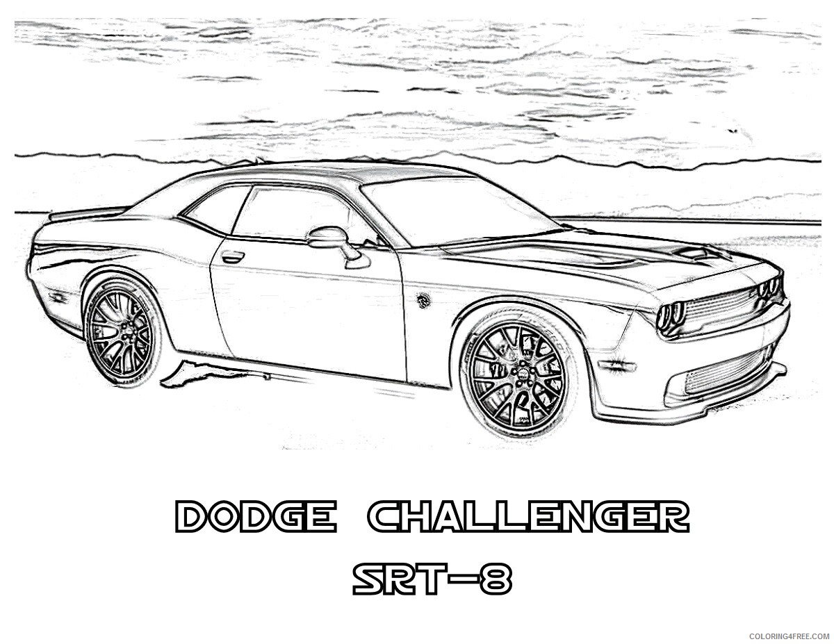 1969 Dodge Charger Car Coloring Pages Printable Sheets Ice Cool Car Pages 2021 09 395 Coloring4free