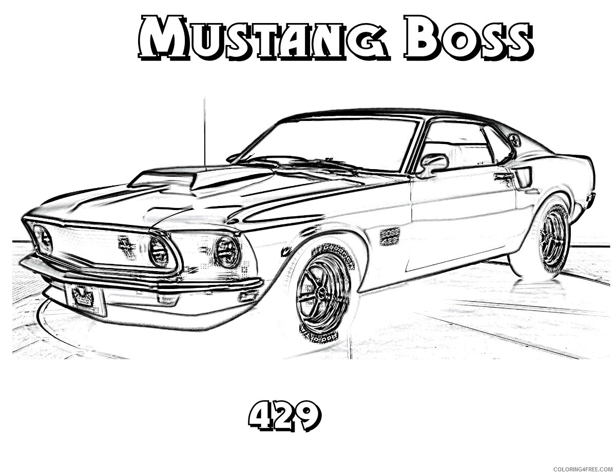 1969 Dodge Charger Car Coloring Pages Printable Sheets Macho Muscle Car Free 2021 09 396 Coloring4free