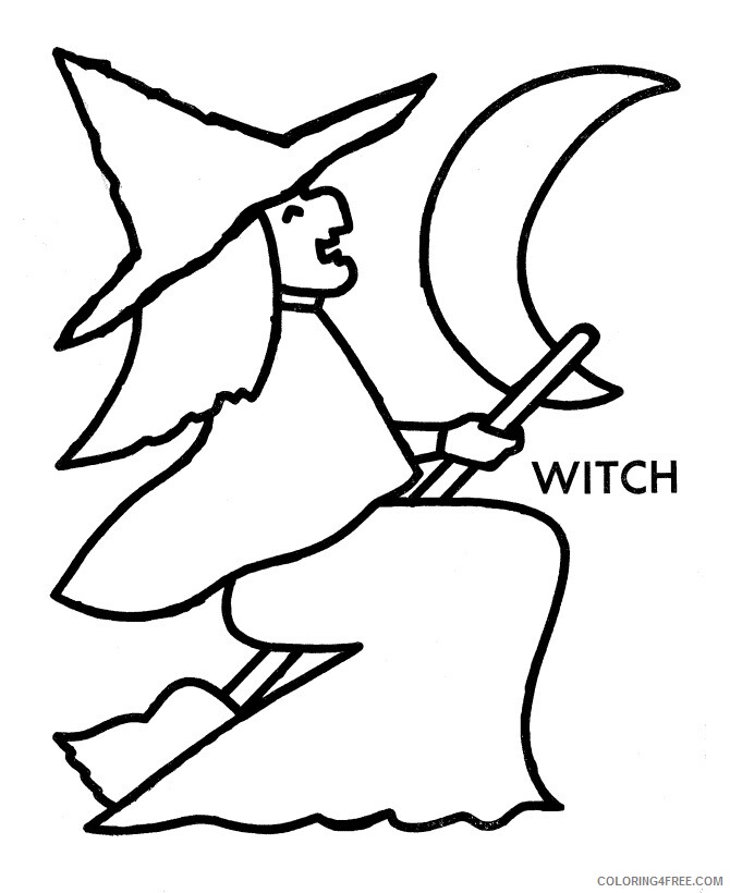 1st Grade Coloring Pages Printable Sheets witch jpg 2021 09 417 Coloring4free