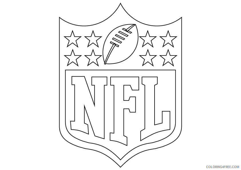 2016 Super Bowl Coloring Pages Printable Sheets 5 Best Images of Super 2021 09 477 Coloring4free