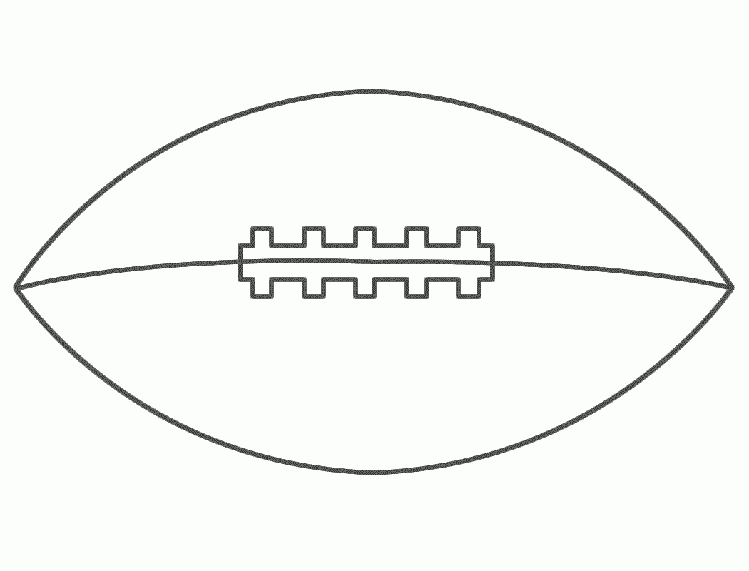 2016 Super Bowl Coloring Pages Printable Sheets Writing Football With A Goal 2021 09 Coloring4free