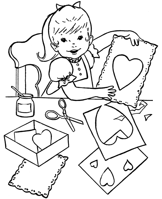 2nd Grade Coloring Pages Printable Sheets 3rd Grade Age Color Valentine 2021 09 Coloring4free