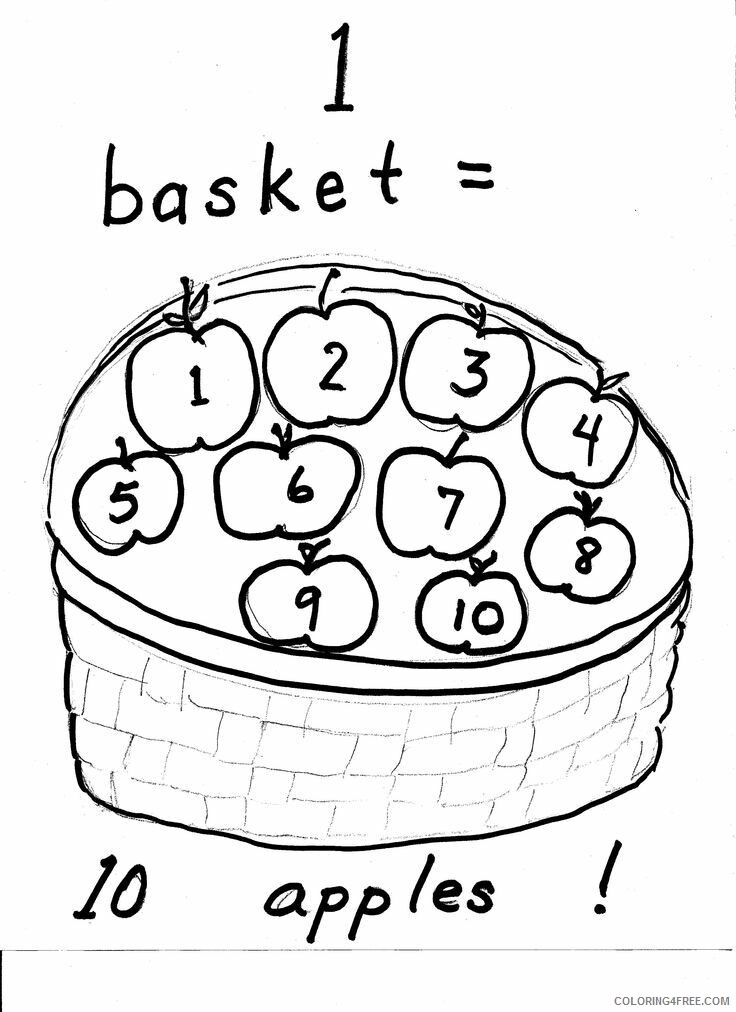 2nd Grade Coloring Pages Printable Sheets Figures In Basket Page 2021 09 501 Coloring4free