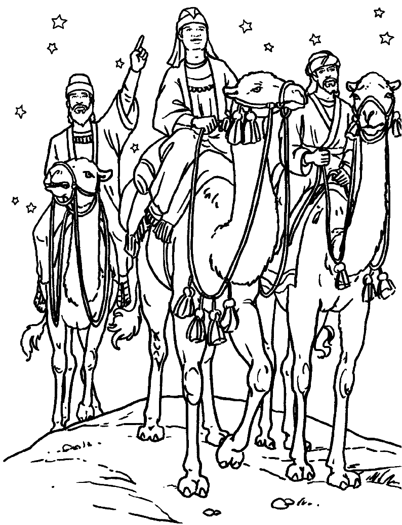3 Kings Coloring Pages Printable Sheets Free Page Wise Men 2021 09 515 Coloring4free