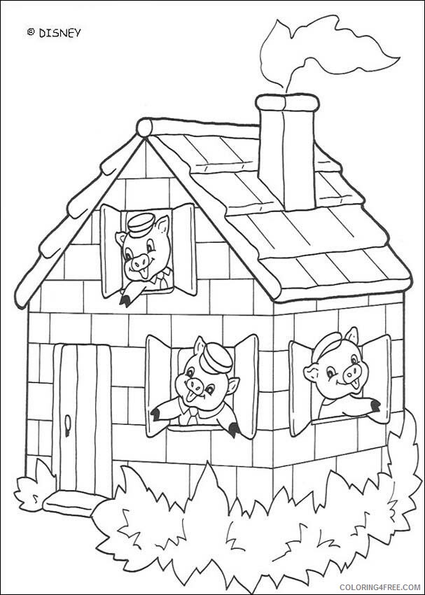 3 Little Pigs Pictures Printable Sheets Three little Pigs pages 2021 09 555 Coloring4free