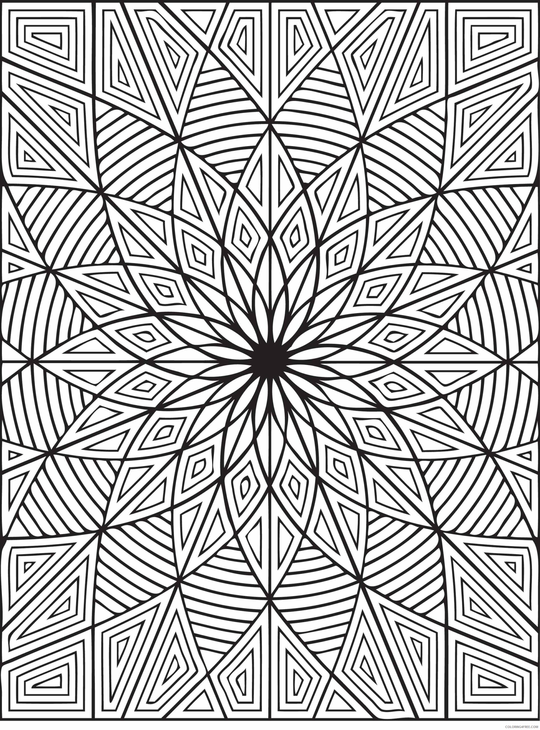 3D Coloring Pages Printable Printable Sheets Cool 3D Designs Pages 2021 09 624 Coloring4free