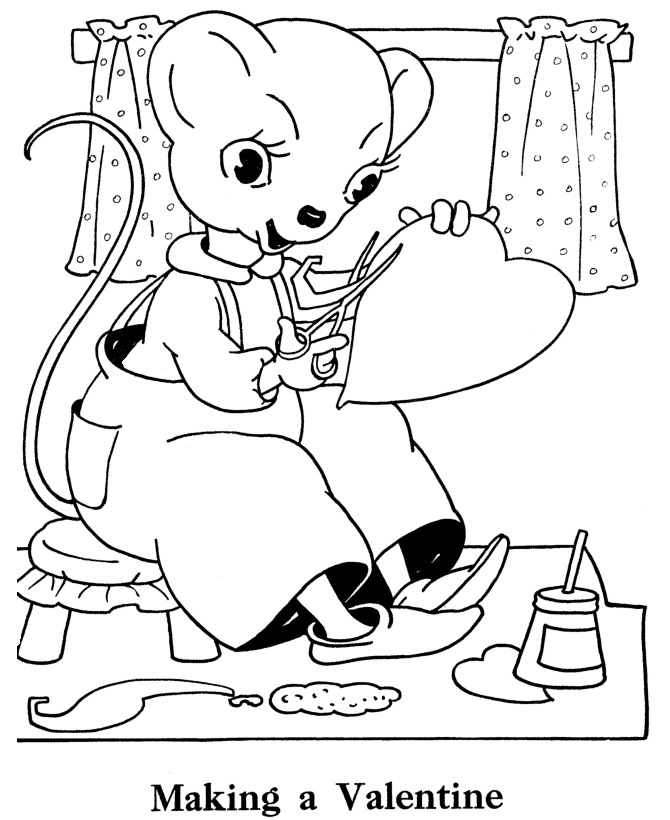 3rd Grade Coloring Pages Printable Sheets Free Valentines Day 2021 09 634 Coloring4free