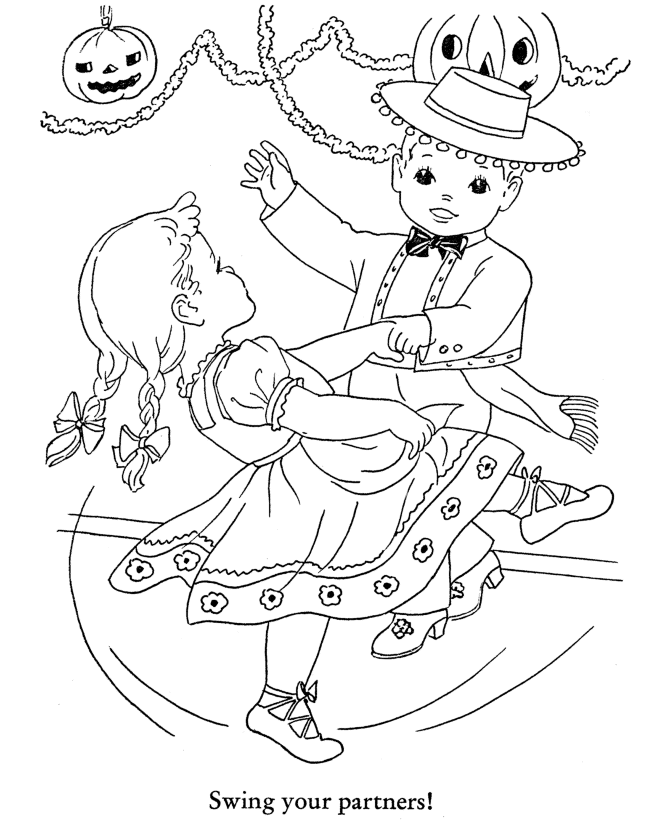3rd Grade Coloring Pages Printable Sheets Halloween Party Page 2021 09 645 Coloring4free