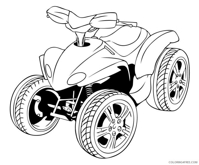 4 Wheeler Coloring Pages Printable Sheets Quads Free coloring 2021 09 675 Coloring4free