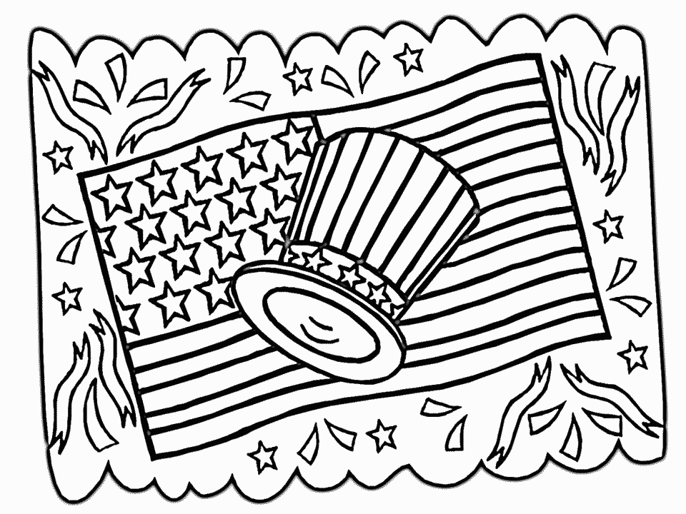 4th July Coloring Pages Printable Sheets July 4th gif 2021 09 705 Coloring4free