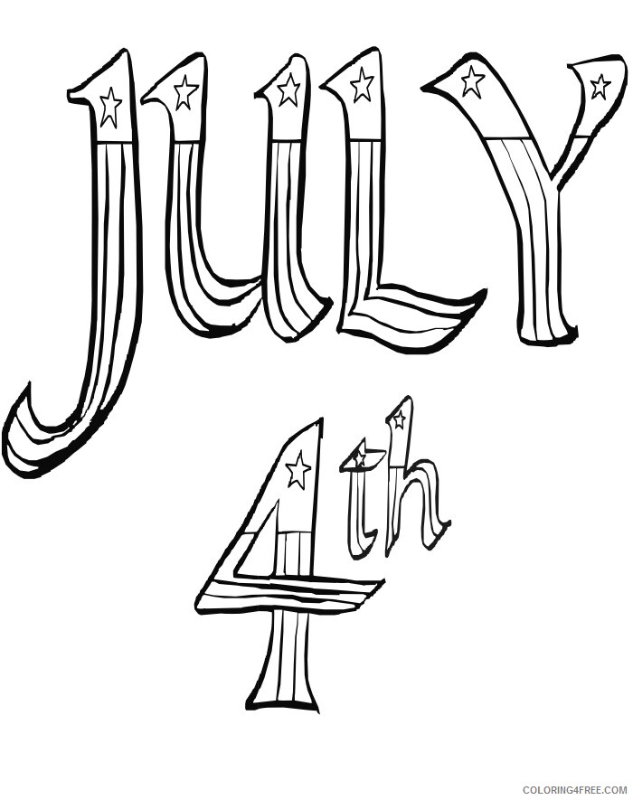 4th of July Coloring Sheets Printable Sheets For 4th Of 2021 09 734 Coloring4free