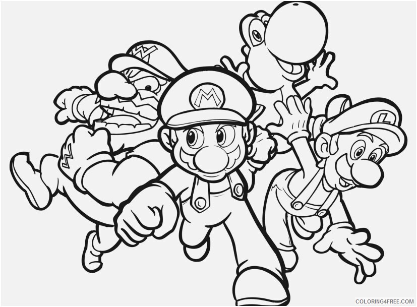 80s Coloring Pages Printable Sheets super mario jpg 2021 09 872 Coloring4free