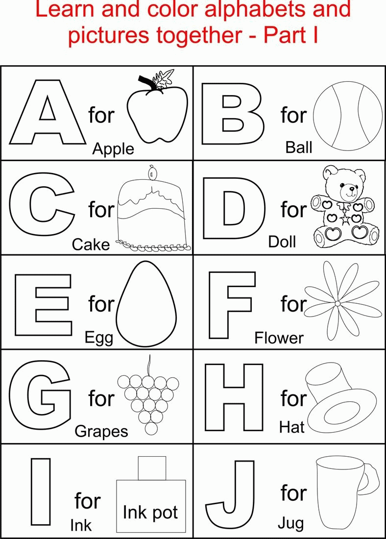A B C Coloring Pages Printable Sheets 27 Printable for 2021 a 0010 Coloring4free