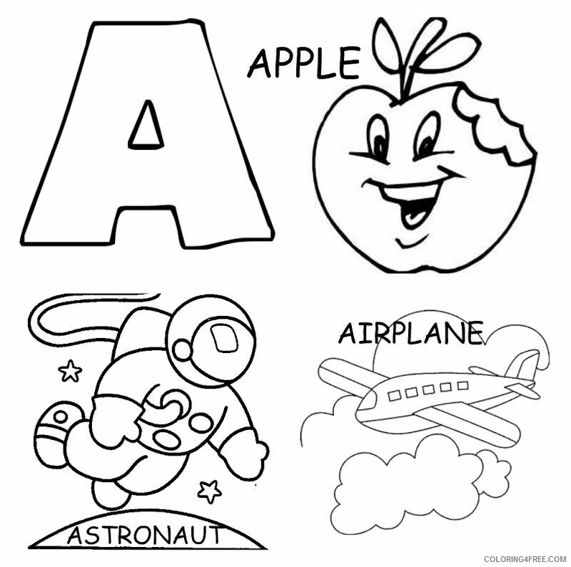 A B C Coloring Pages Printable Sheets For Letter T 2021 a 0029 Coloring4free