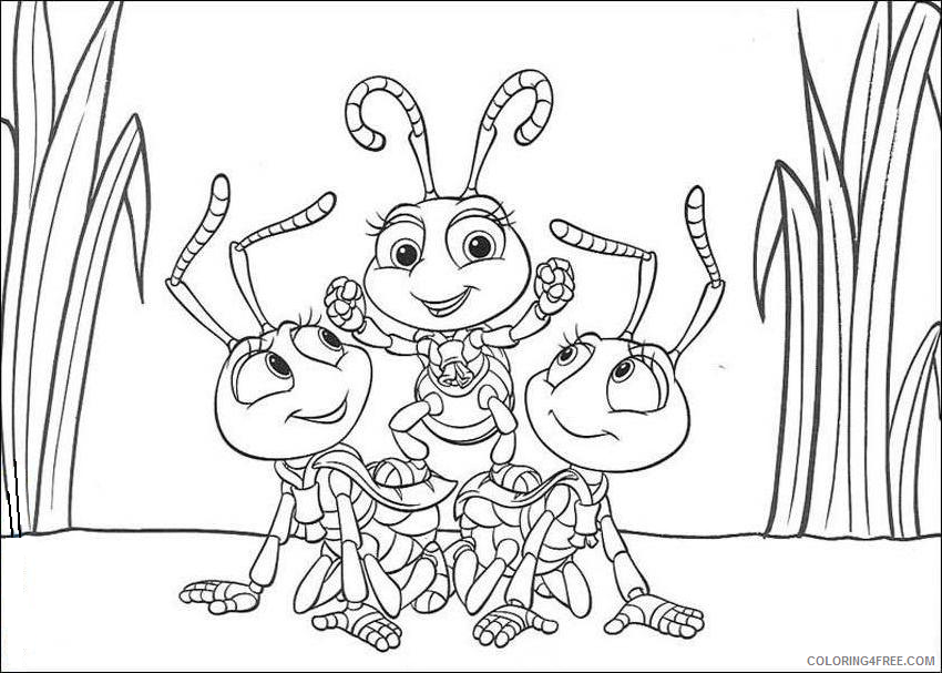 A Bugs Life Printable Sheets A Bugs Life Pages 2021 a 0075 Coloring4free