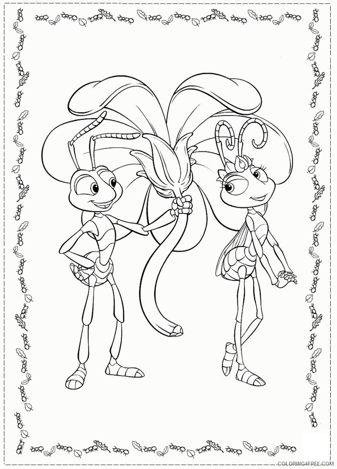 A Bugs Life Printable Sheets a bugs life page 2021 a 0066 Coloring4free