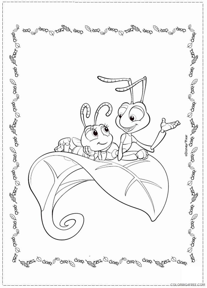 A Bugs Life Printable Sheets a bugs life page 2021 a 0067 Coloring4free