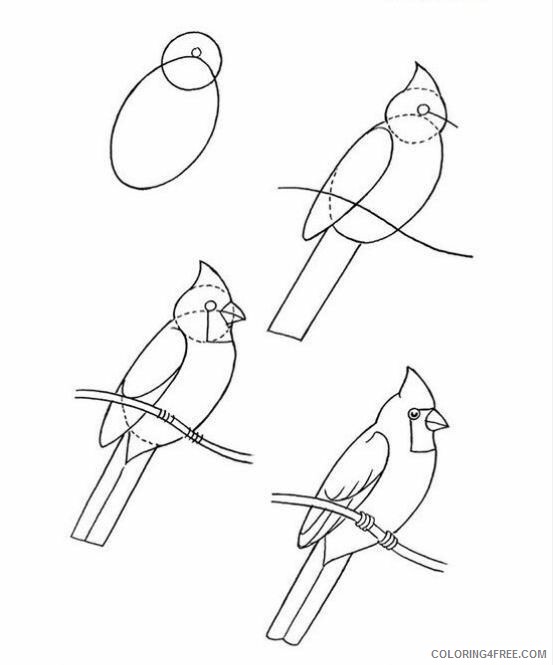 A Cartoon Bird Printable Sheets Cartoon Birds and Cute cartoon 2021 a 0099 Coloring4free