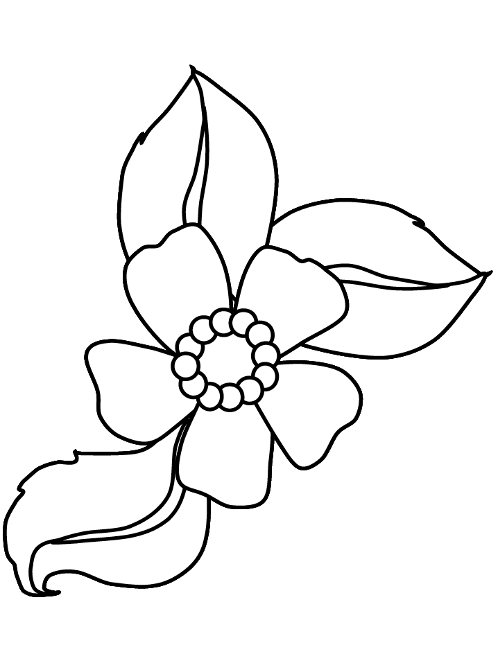 A Cartoon Flower Printable Sheets Cartoon Flower gif 2021 a 0118 Coloring4free