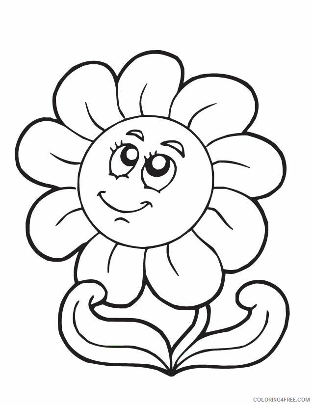 A Cartoon Flower Printable Sheets cartoon flower jpg 2021 a 0120 Coloring4free