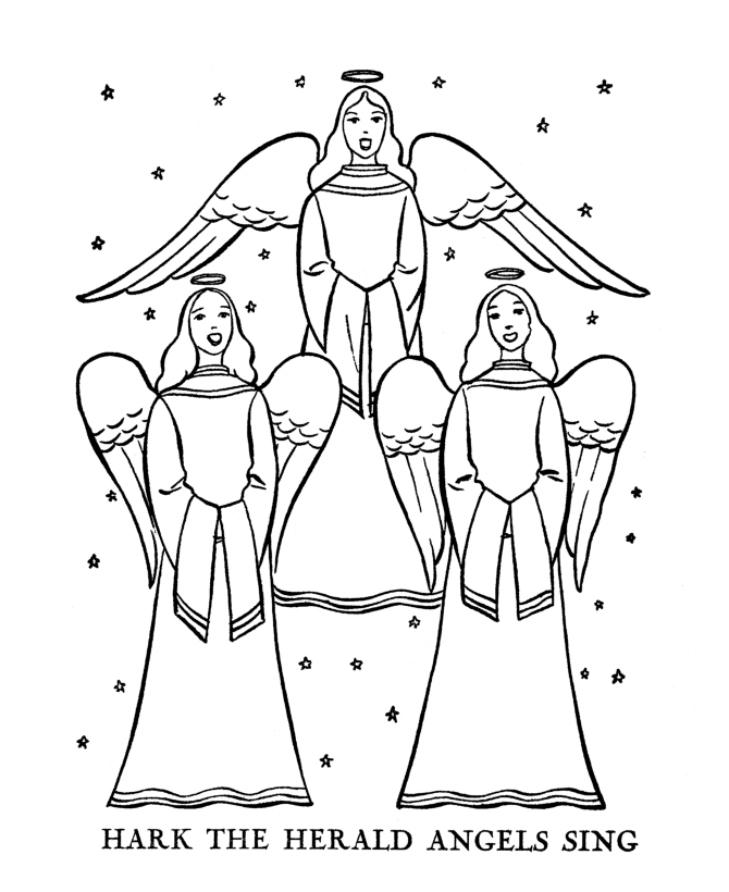 A Christmas Carol Coloring Pages Printable Sheets Bible The Christmas Story 2021 a Coloring4free