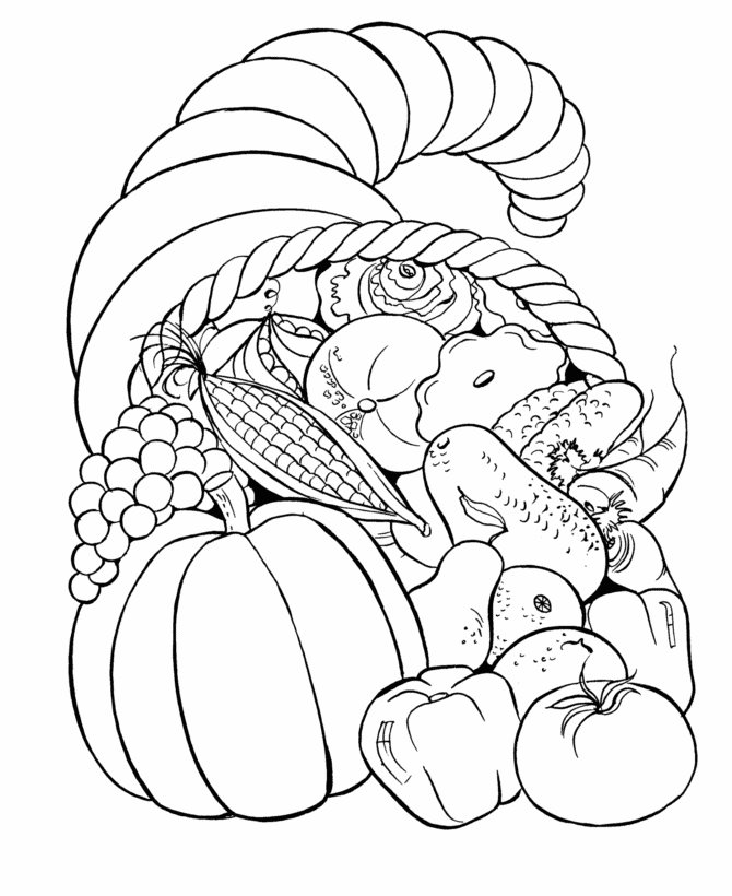 A Color of His Own Coloring Page Printable Sheets Thanksgiving Kids 2021 a 0178 Coloring4free