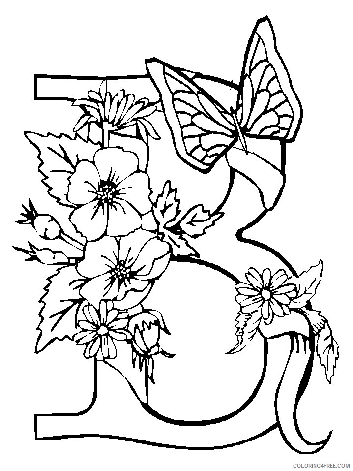 A Coloring Page of a Butterfly Printable Sheets Free Of Butterflies 2021 a 0187 Coloring4free