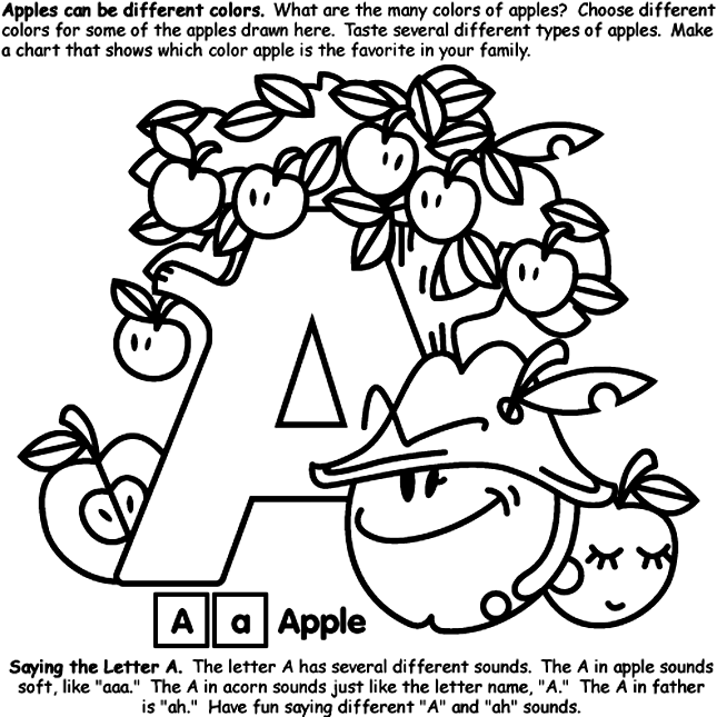 A Coloring Pages Printable Sheets Alphabet A Page crayola 2021 a 0204 Coloring4free