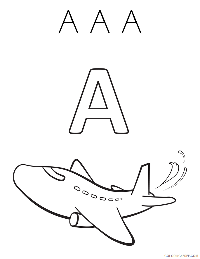 A Coloring Pages Printable Sheets Letter A png 2021 a 0211 Coloring4free