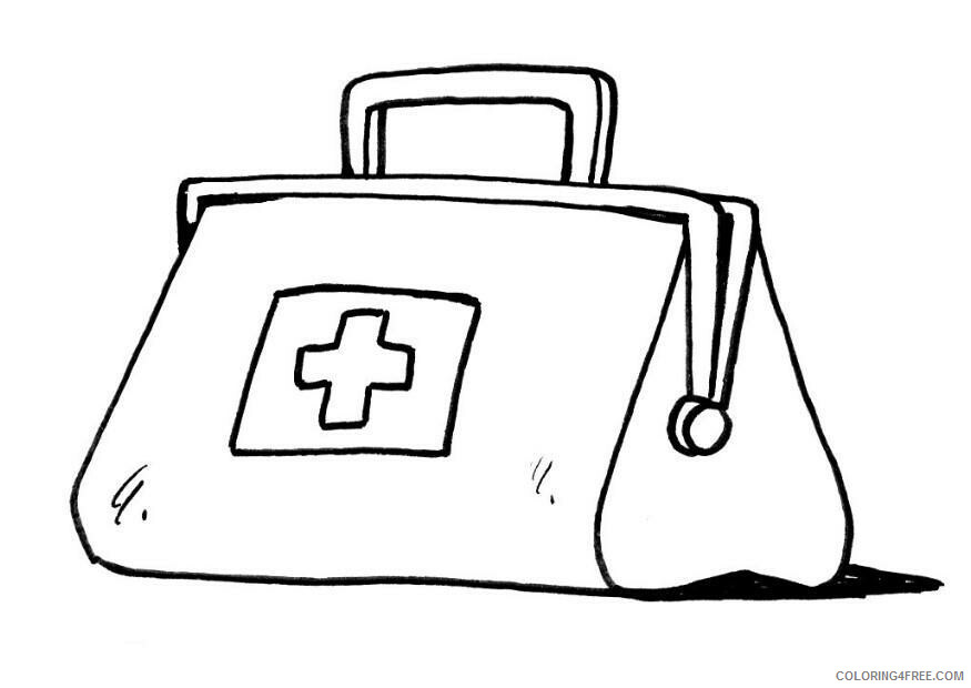A Doctor Coloring Page Printable Sheets page doctors bag img 2021 a 0220 Coloring4free