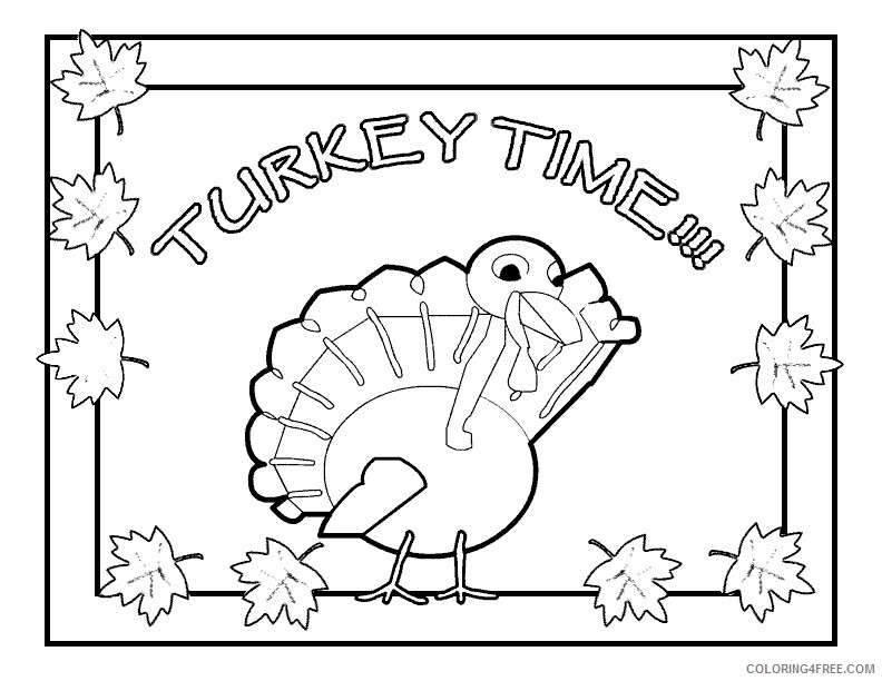 A Pic of a Turkey Printable Sheets Free Printable Turkey Pages 2021 a 0248 Coloring4free