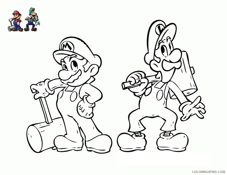 A Picture of Mario Printable Sheets Free Mario Coloring 2021 a 0569 Coloring4free