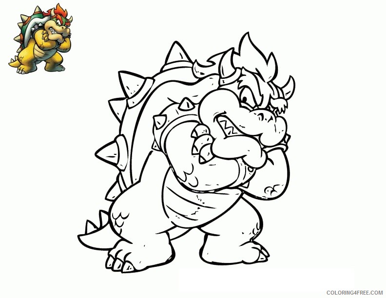 A Picture of Mario Printable Sheets Mario Printable Free 2021 a 0577 Coloring4free