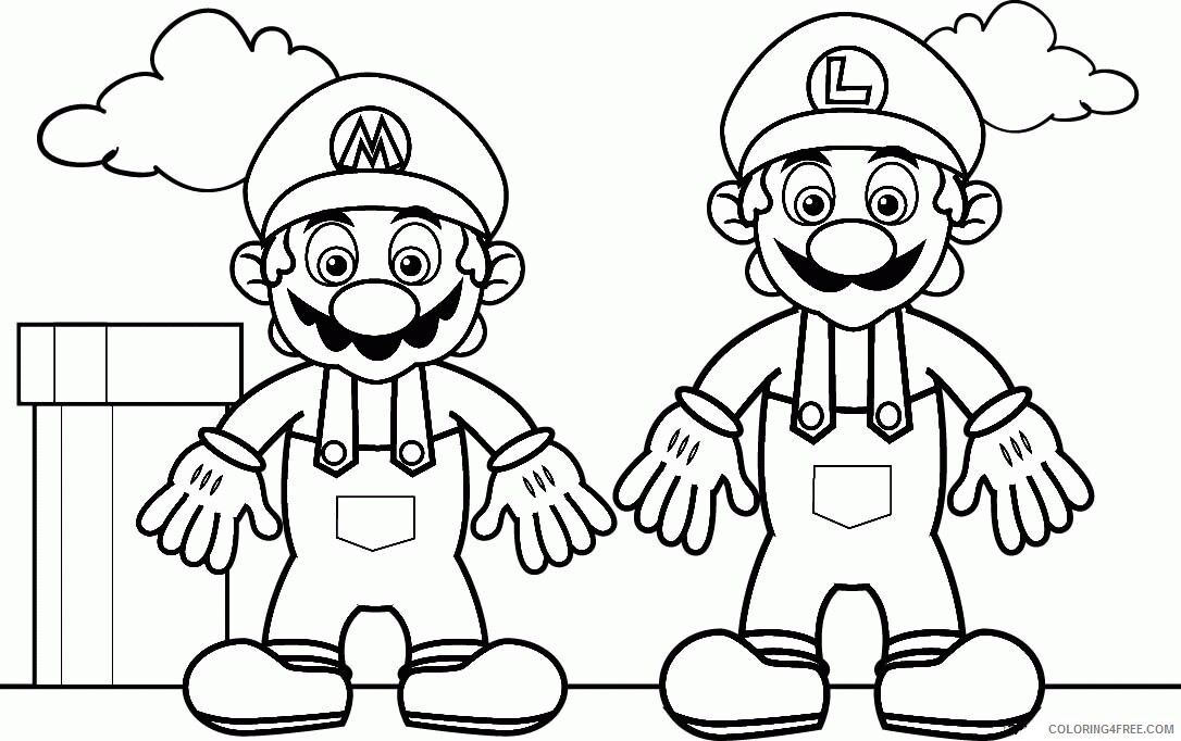 A Picture of Mario Printable Sheets Super Mario 270 2021 a 0580 Coloring4free