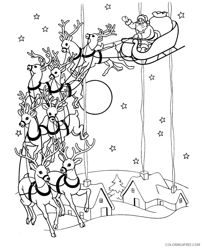 A Picture of Santa Claus Printable Sheets Santa Claus Christmas pages 2021 a 0617 Coloring4free