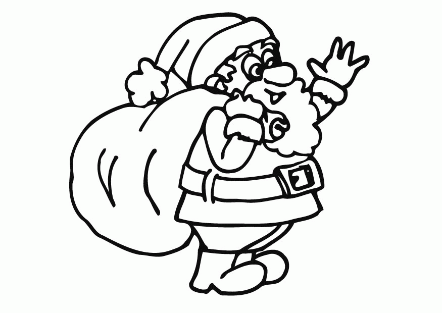 A Picture of Santa Claus Printable Sheets Santa Claus Free 2021 a 0618 Coloring4free