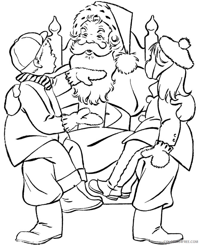 A Picture of Santa Claus Printable Sheets Santa Claus page to color 2021 a 0622 Coloring4free