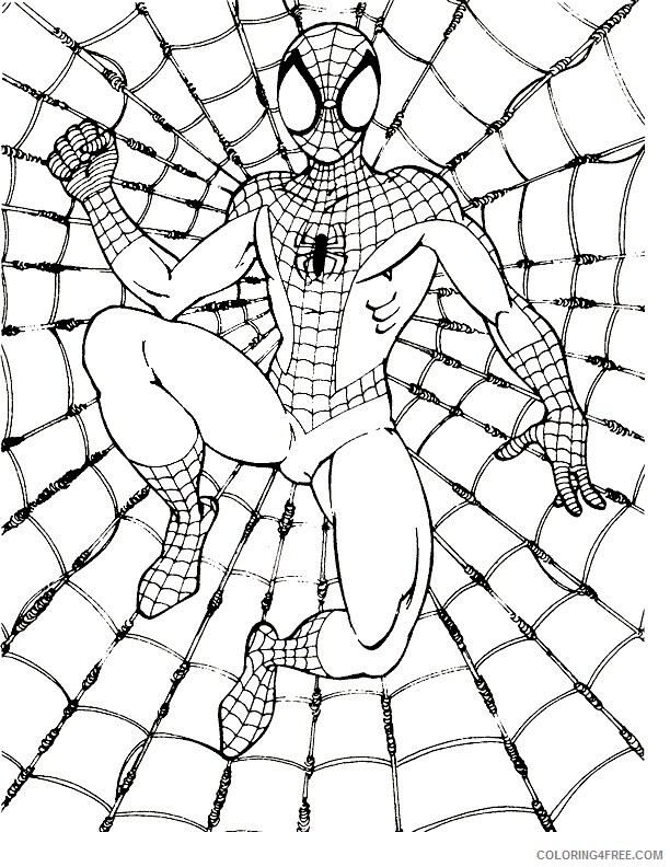 A Picture of Spiderman Printable Sheets SpiderMan 1 SpiderMan 2021 a 0630 Coloring4free