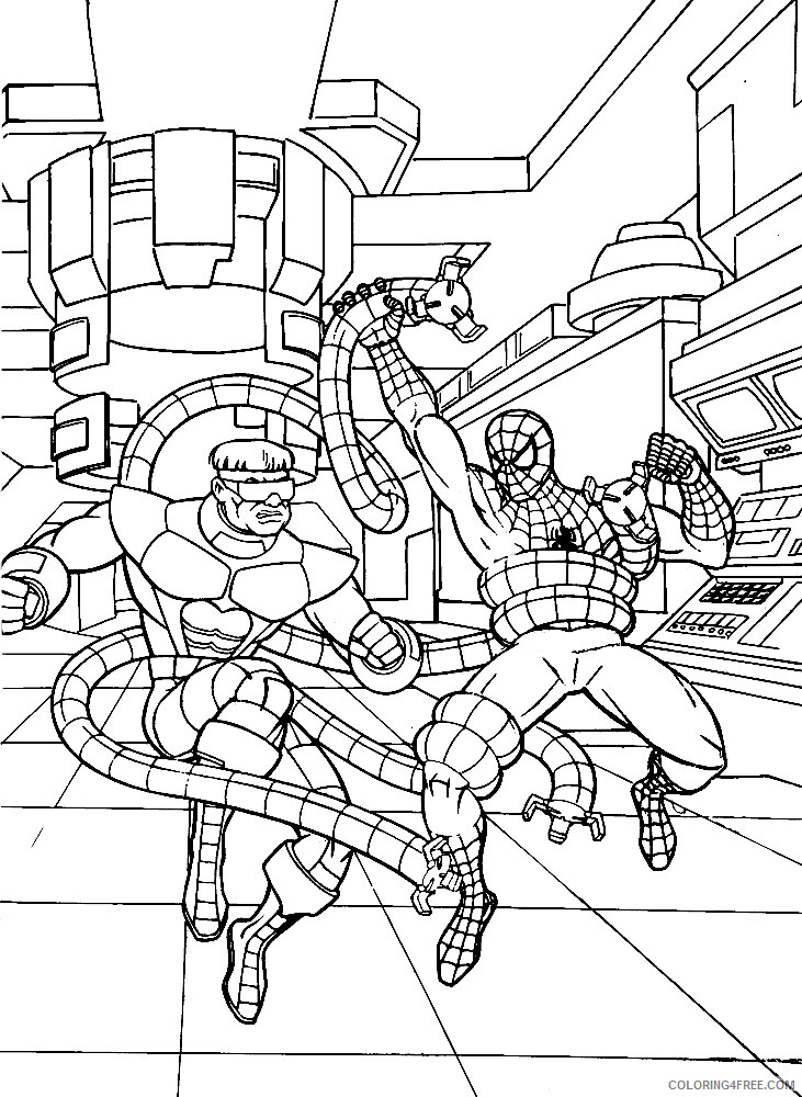A Picture of Spiderman Printable Sheets SpiderMan 3 SpiderMan 2021 a 0631 Coloring4free