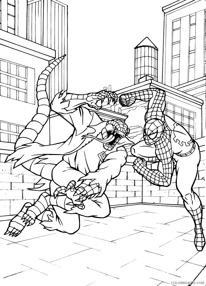 A Picture of Spiderman Printable Sheets SpiderMan 7 SpiderMan 2021 a 0633 Coloring4free